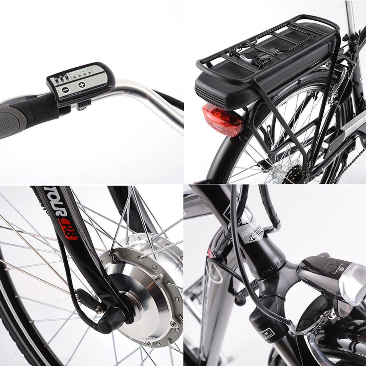 Bicicleta Elétrica Adriatica E2 Branca