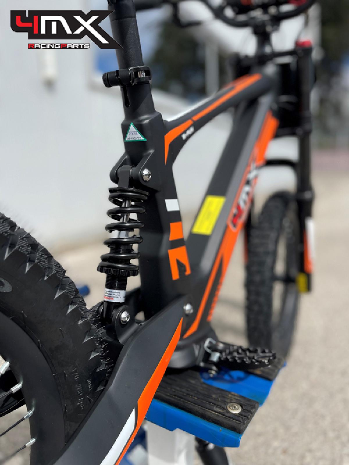 Bicicleta Eletrica Kids 4MX E-Fun 18' Preto