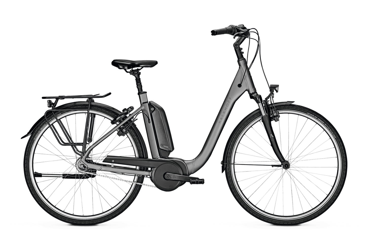 Bicicleta Elétrica Kalkhoff Agattu 1.B Move 500 W Cinza