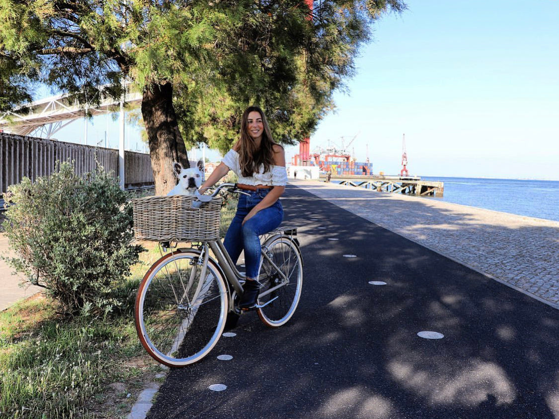 Bicicleta Adriatica City Retro Lady Bege