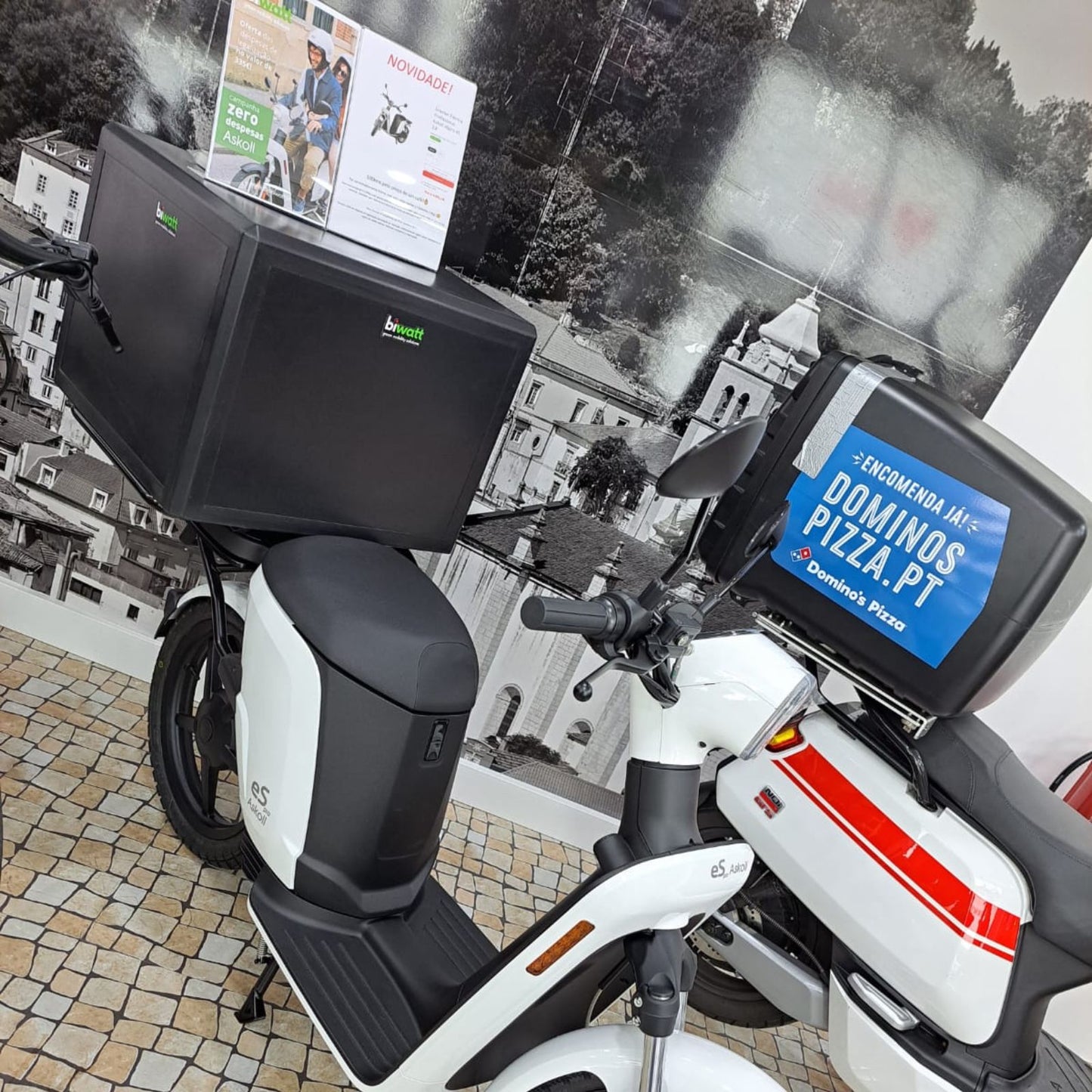 Caixa de Distribuição para Scooter 120 L