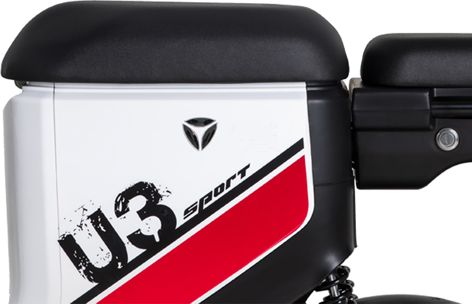Scooter Elétrica YADEA U3 (Velocípede S/ Carta)