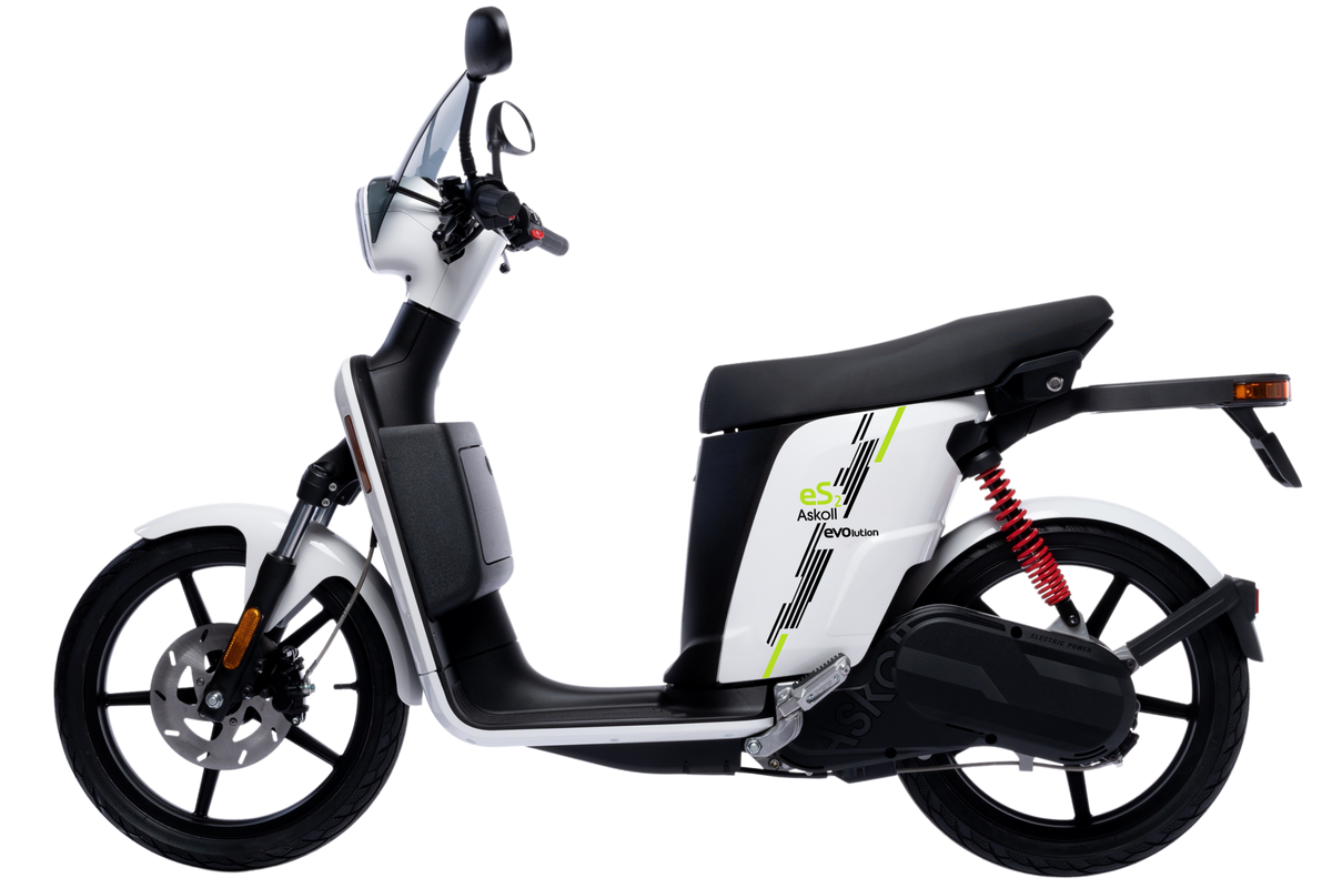 Scooter Elétrica Askoll eS2 EVOlution 2.8 – Glossy White