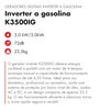 Gerador Inverter Ribe Inverter K3500IG