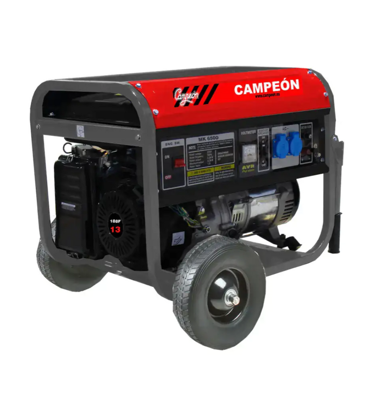 Gerador Gasolina Monofásico CAMPEÓN MK6500 5.5KVA