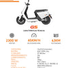 Scooter Elétrica YADEA G5