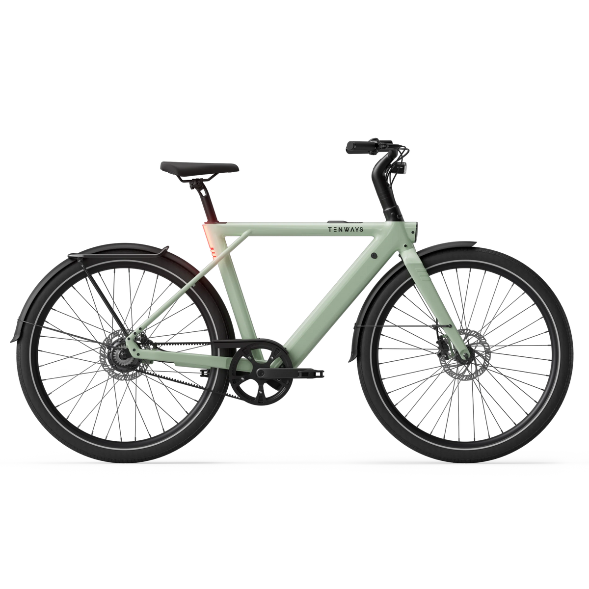 Bicicleta Elétrica TENWAYS CGO009 – Sage Green