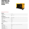 Gerador Ribe KDG14STA DUAL | INSONORIZADO
