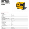 Gerador Ribe KDG7500TA DUAL| INSONORIZADO Monofásico / Trifásico
