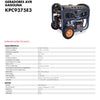Gerador AVR Ribe KPC9375E3