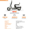 Scooter Elétrica YADEA M6