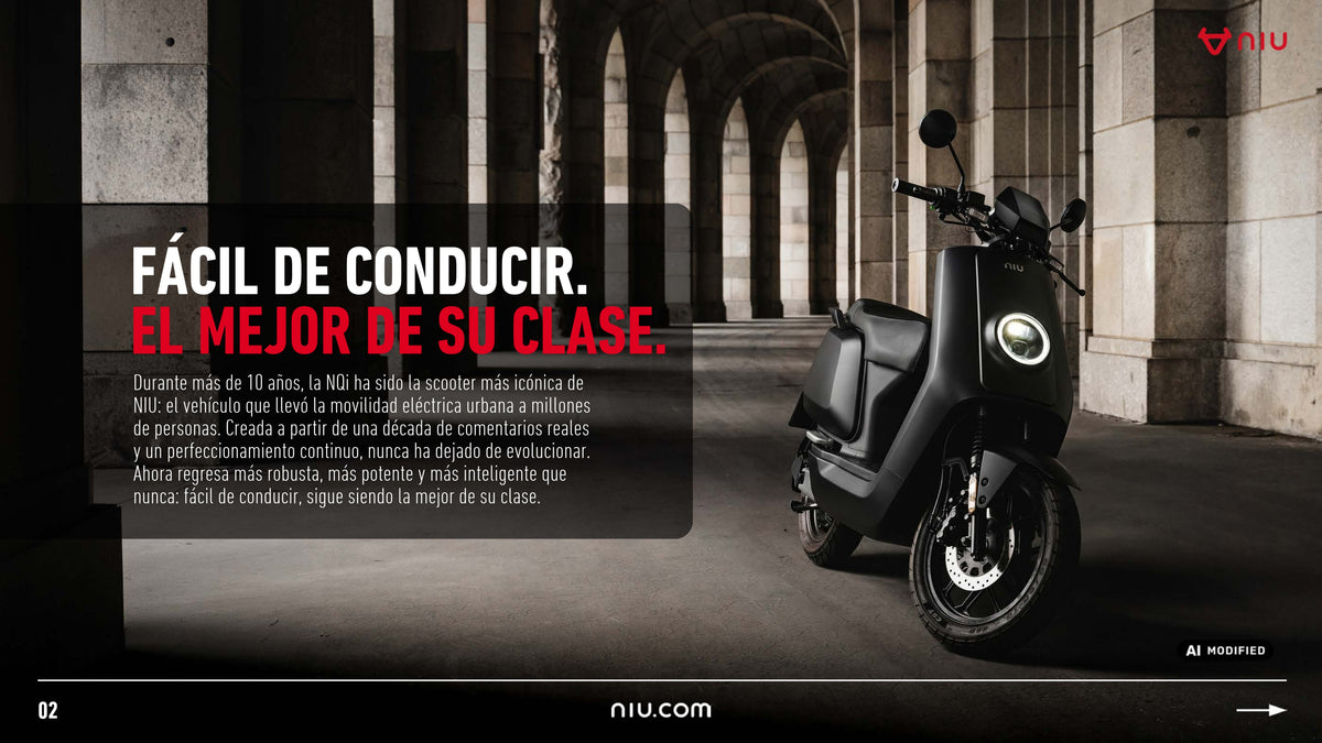 Scooter Elétrica NIU NQi Sport