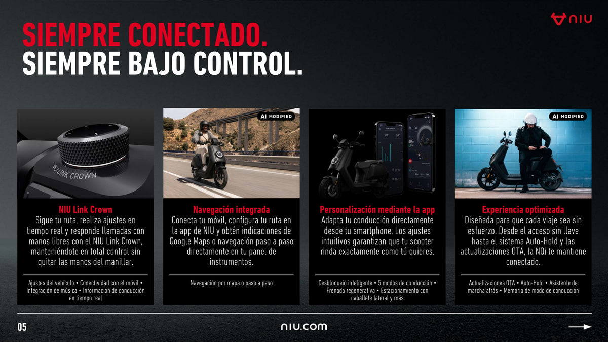Scooter Elétrica NIU NQi Sport