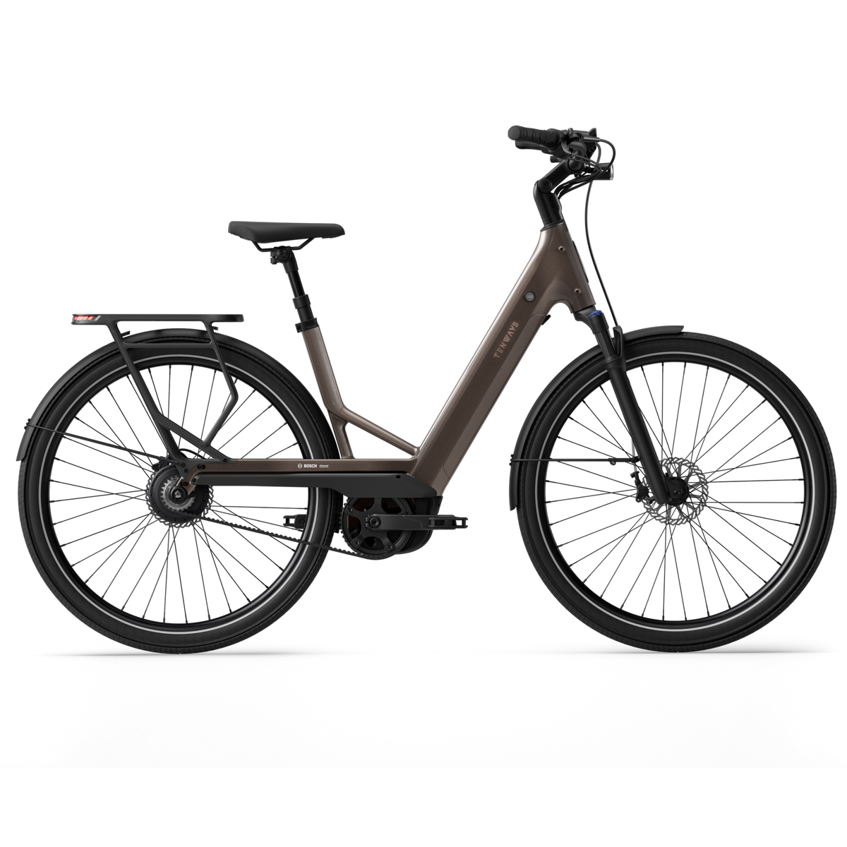 Bicicleta Elétrica TENWAYS AGO Performance – Walnut Brown