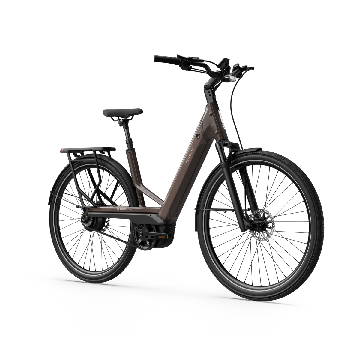 Bicicleta Elétrica TENWAYS AGO Performance – Walnut Brown – foto 2