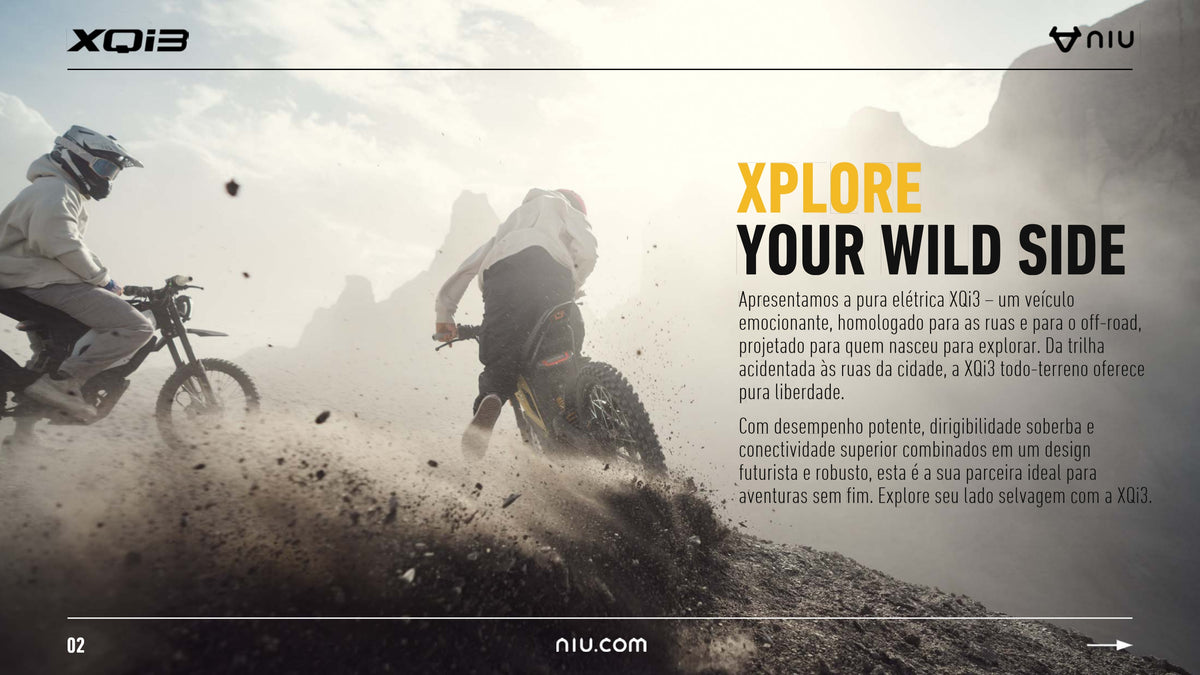 Scooter Elétrica NIU XQi3