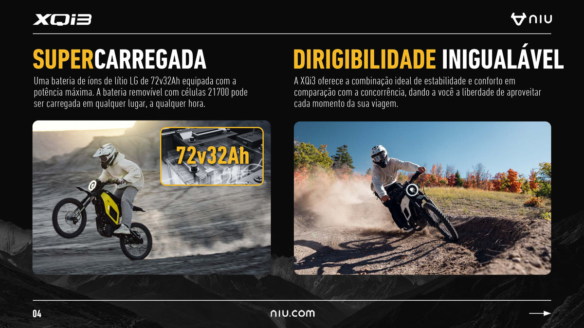 Scooter Elétrica NIU XQi3