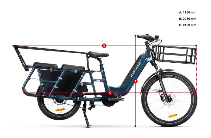 Bicicleta Elétrica Conor BERNA 20