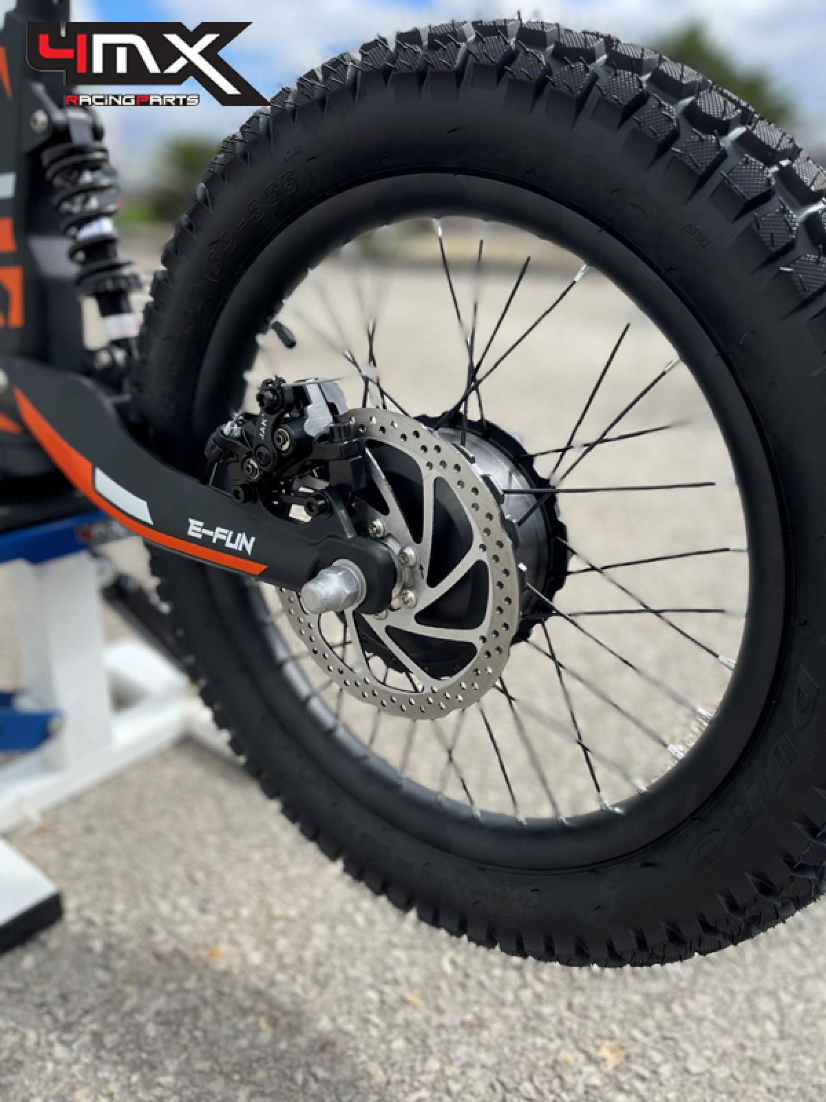 Bicicleta Eletrica Kids 4MX E-Fun 18' Preto