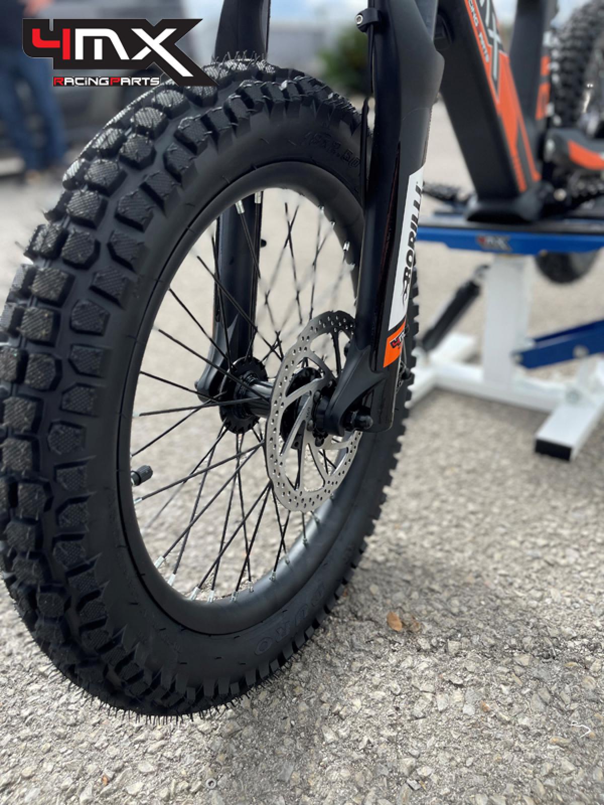 Bicicleta Eletrica Kids 4MX E-Fun 18' Preto