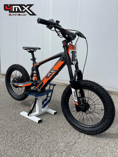 Bicicleta Eletrica Kids 4MX E-Fun 18' Preto