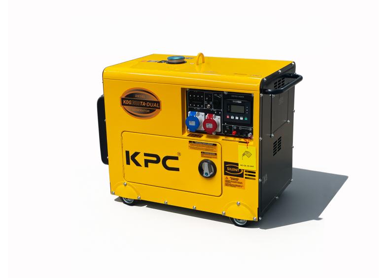 Gerador Ribe KDG7500TA DUAL| INSONORIZADO Monofásico / Trifásico