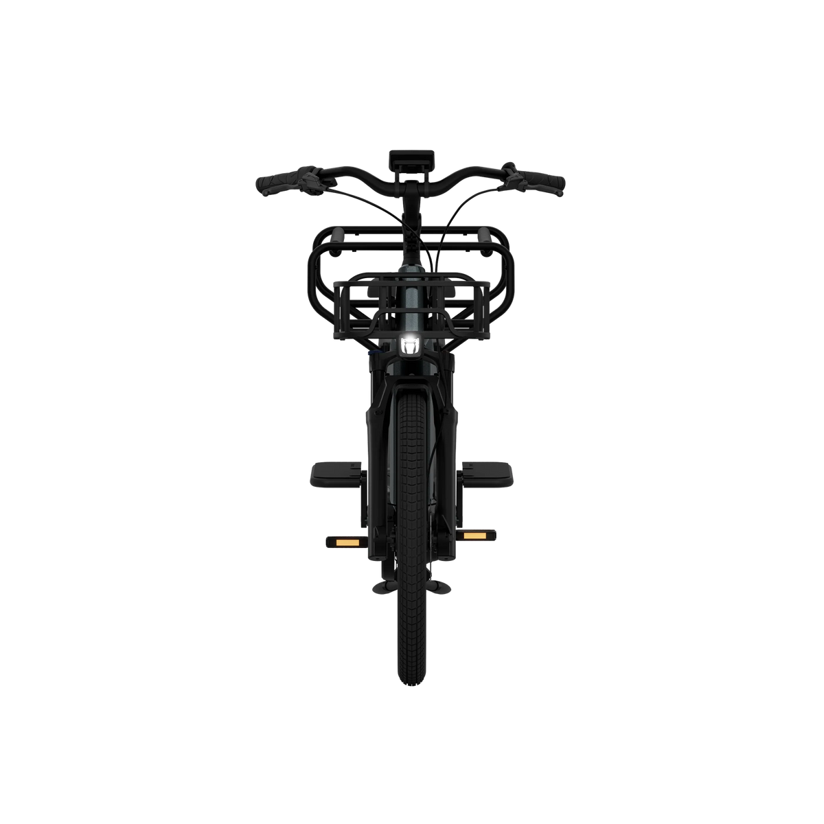 Bicicleta Elétrica de Carga TENWAYS Longtail Duo – Galaxy Grey – foto 4