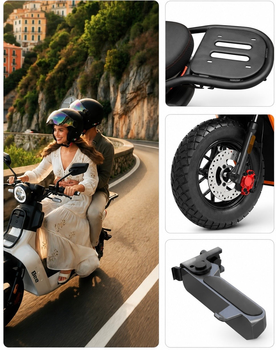 Scooter Elétrica Bee TYPE X - DEMOP (Velocípede S/ Carta)