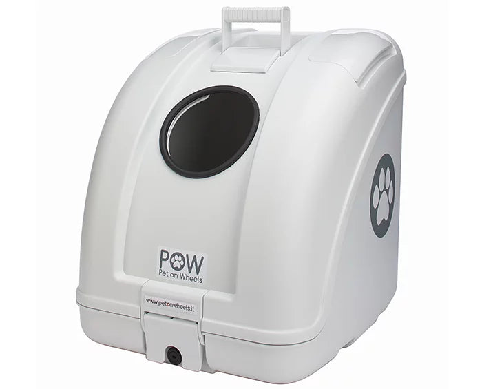 Transportador para Animais POW Pet on Wheels Branco