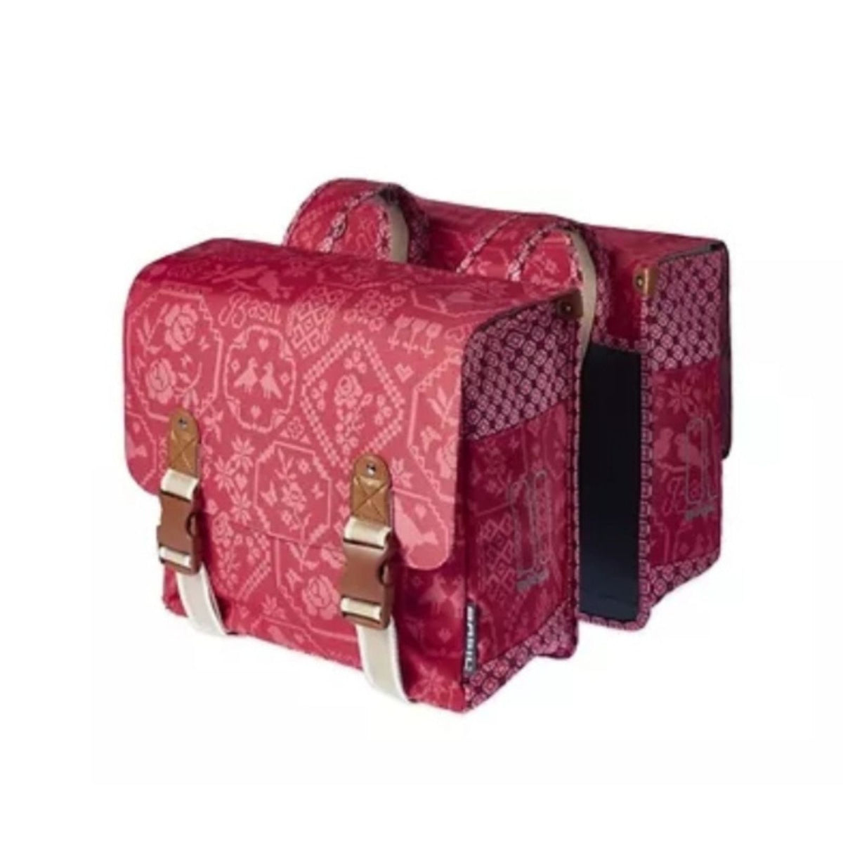 Alforge Basil Bohème Double Bag Vermelho