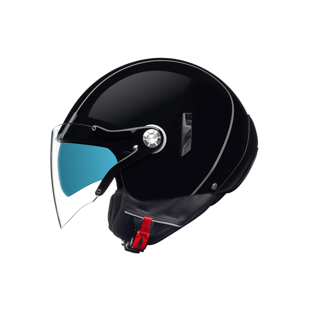 Capacete NEXX SX.60 Royale Preto/Prateado