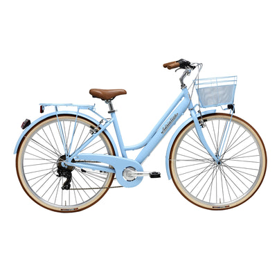 Bicicleta Adriatica City Retro Lady Azul