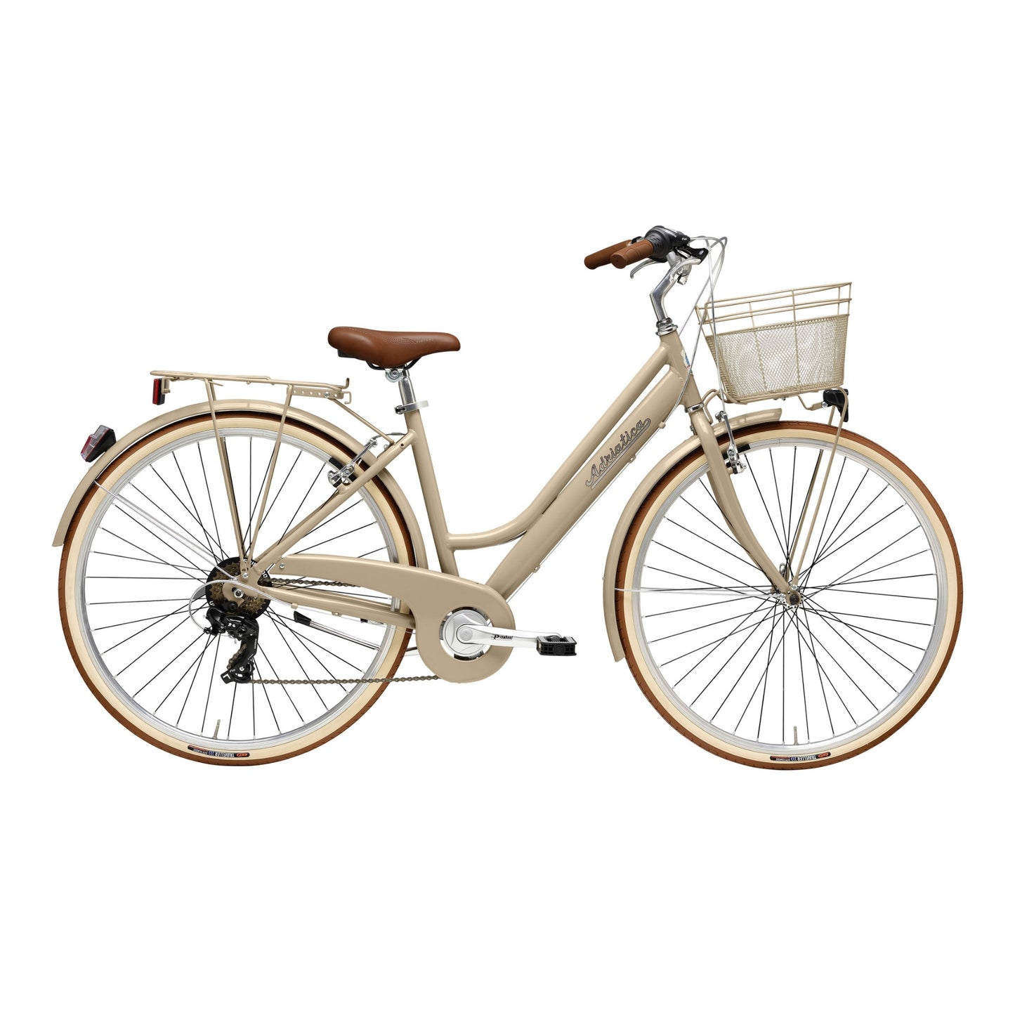 Bicicleta Adriatica City Retro Lady Bege