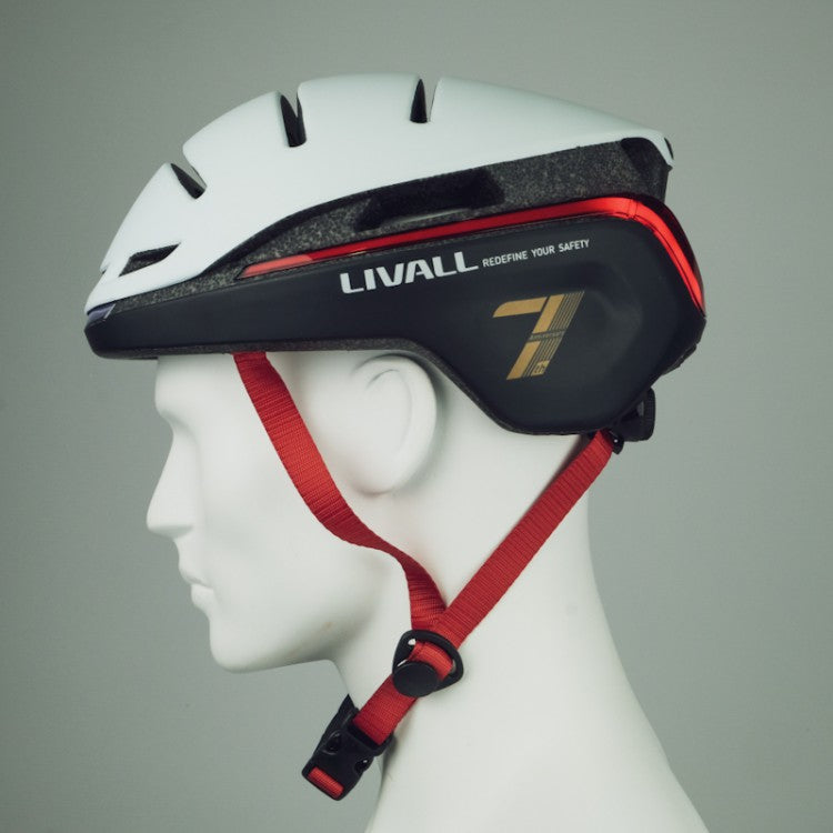 Capacete Híbrido Livall EVO21 Branco – foto 3