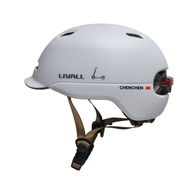 Capacete Smart Urbano Livall C20 Branco